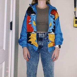 Vintage Resort Bay Windbreaker